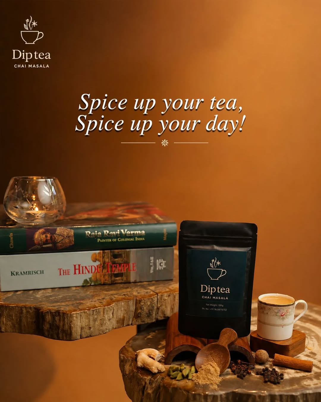 Spice up your tea, spice up your day