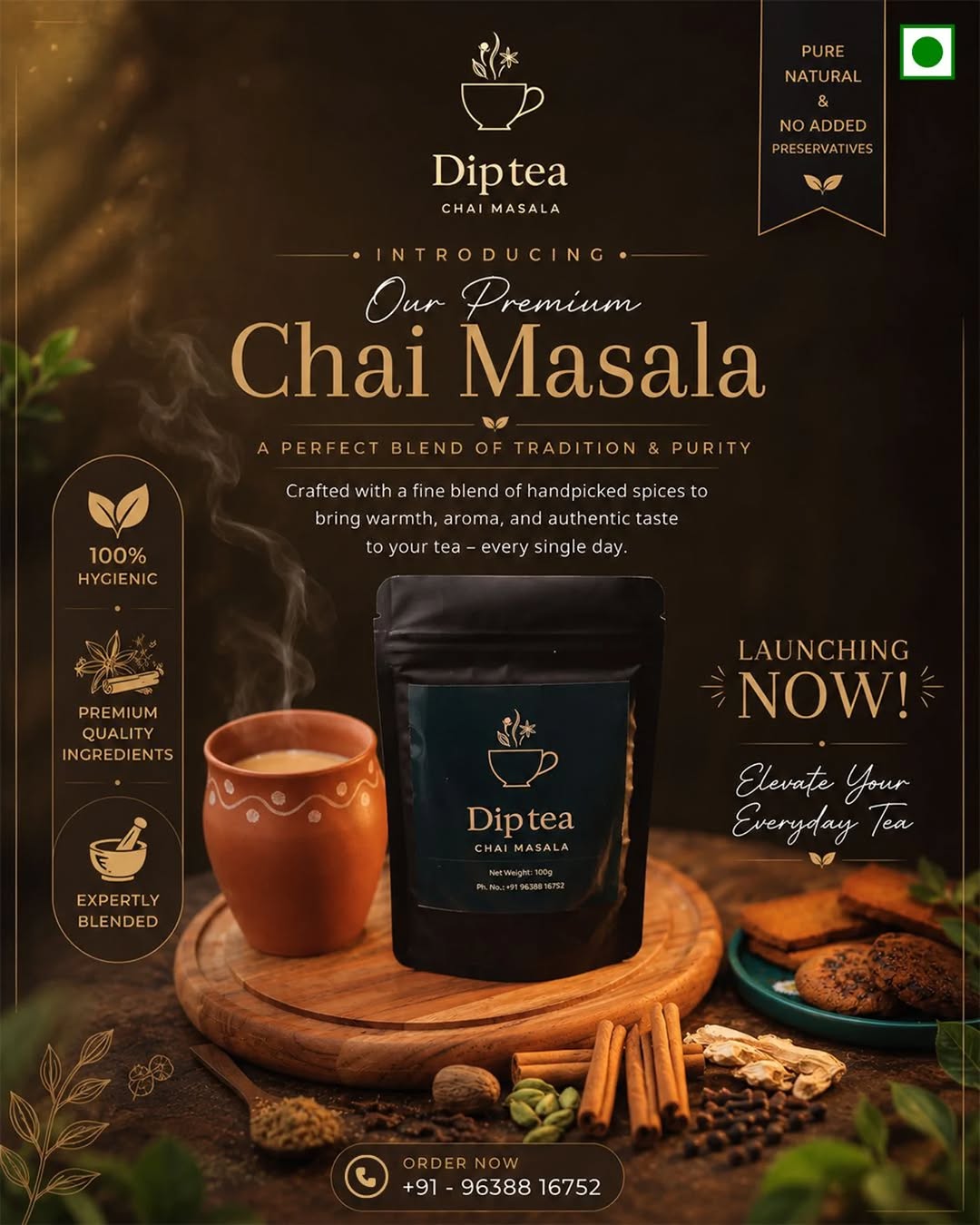 Dip Tea Chai Masala