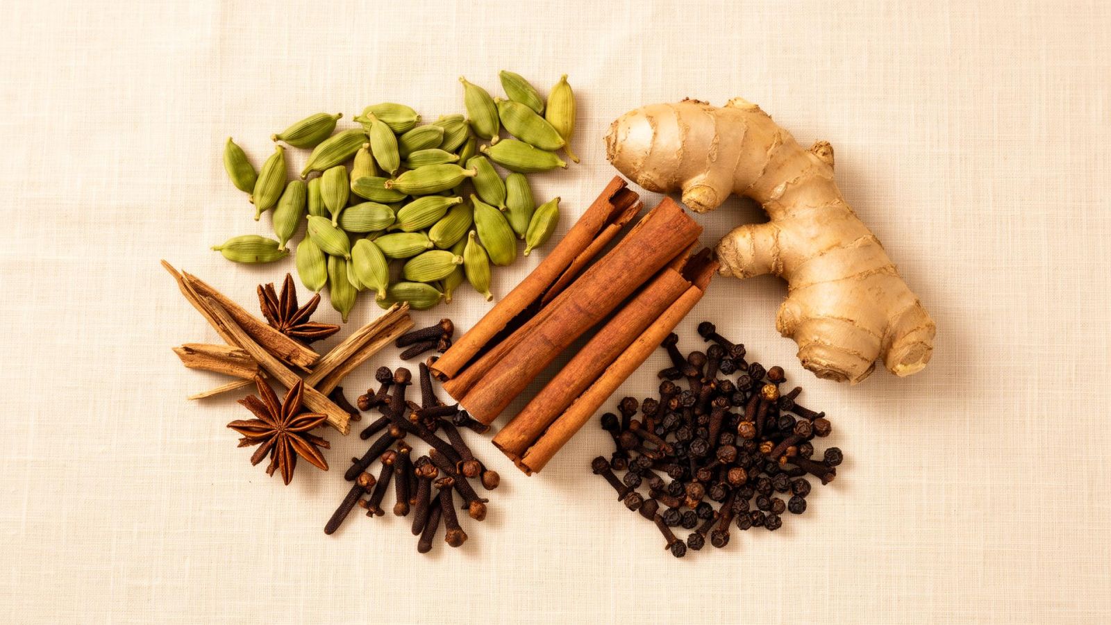 Hand-picked spices, ground fresh